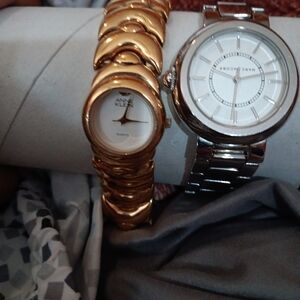 Anne Klein Gold Bracelet Watch